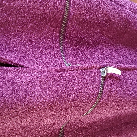 NWOT Soft surroundings woman's purple waterfall jacket sweater size  LX - Picture 10 of 16